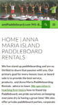 Mobile Screenshot of amipaddleboard.com